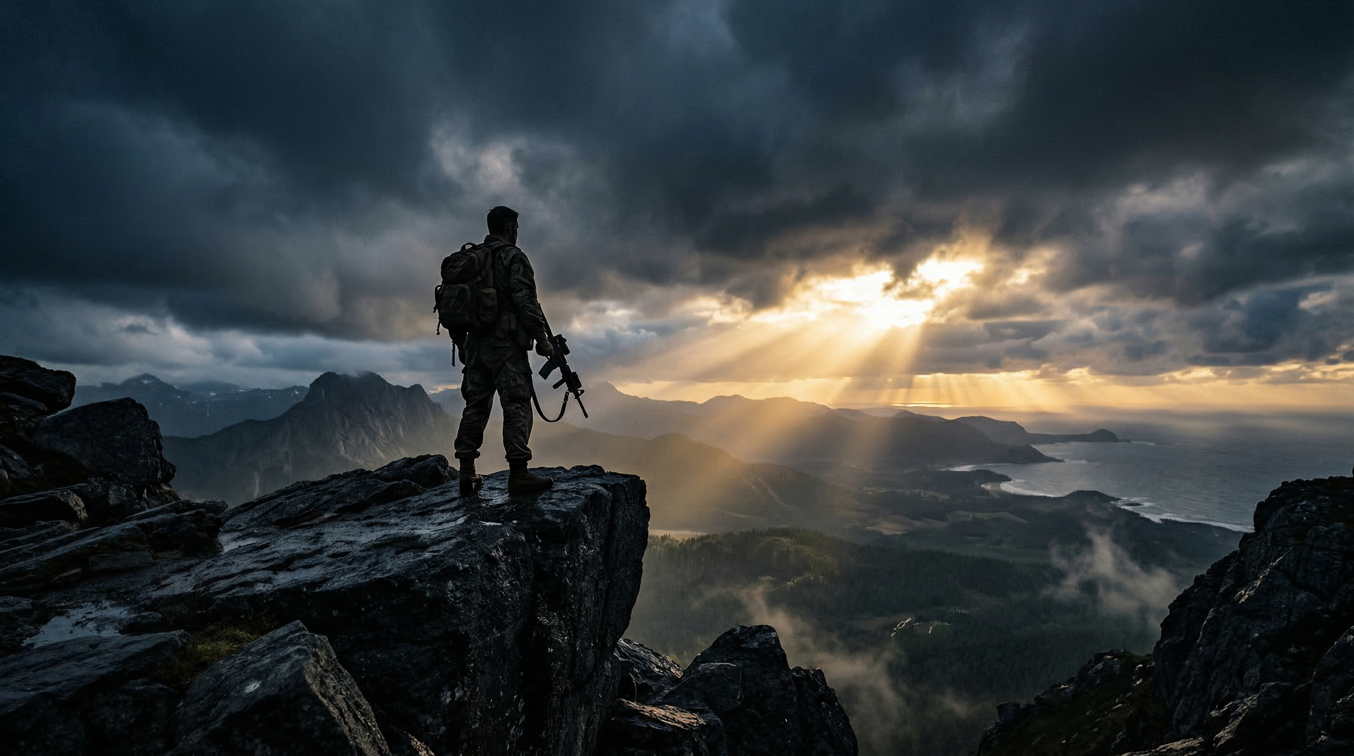 The Protocol origin — warrior at the edge
